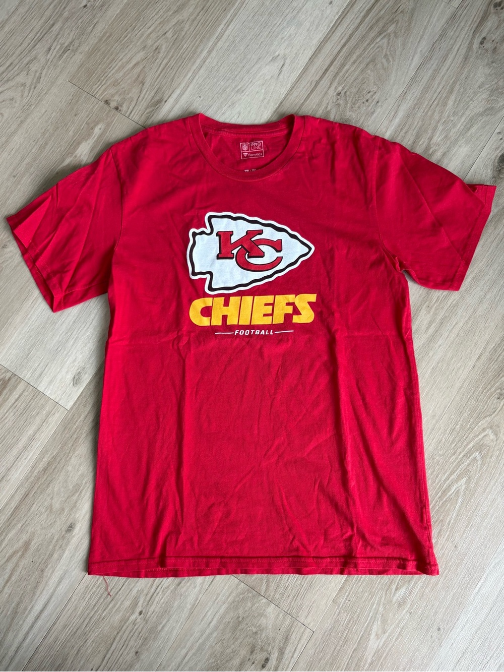 Fanatics Kansas City Chiefs Boys Short Sleeve T-Shirt YXL